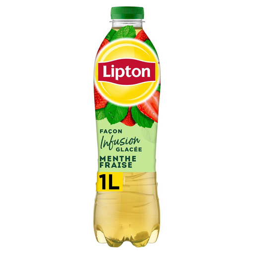 [3168930168546] LIPTON Iced Infusion Mint Strawberry Flavor Drink 1 L