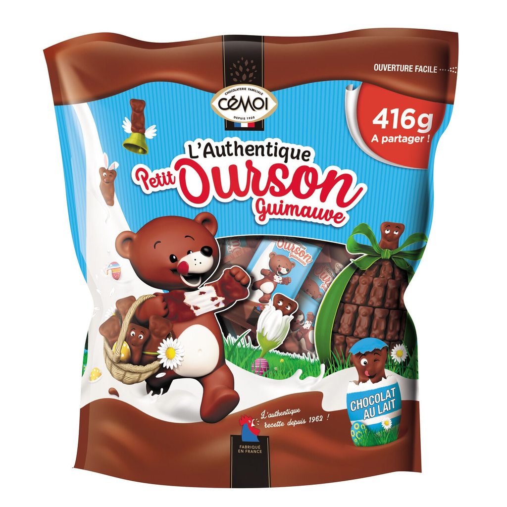 CEMOI Petit Ourson Marshmallow milk chocolate 416 g