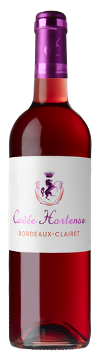 [3176481006644] CUVEE HORTENSE Bordeaux Clairet AOP Rosé 75 cl