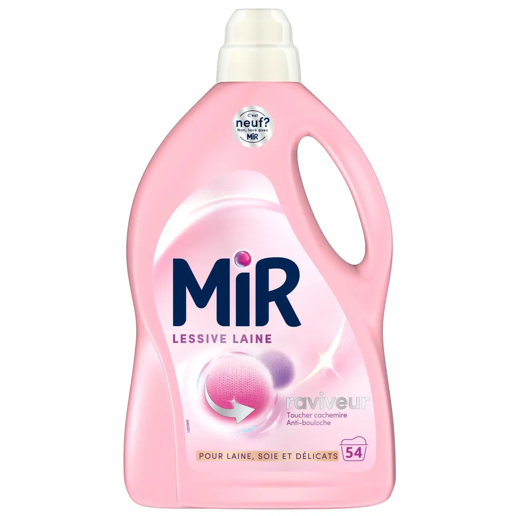 MIR Liquid Detergent Wool Silk and Delicates 2.7 L