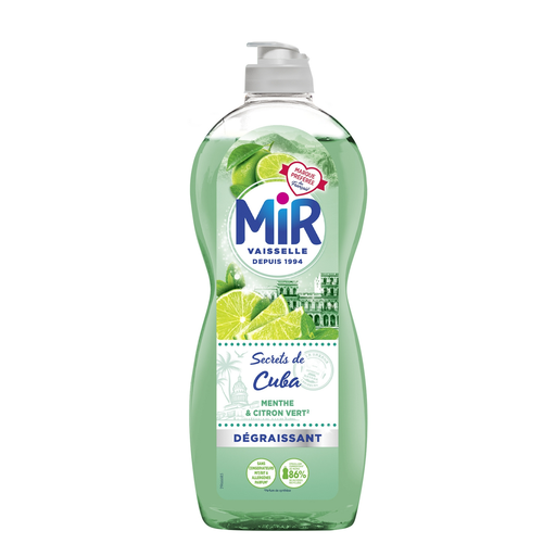 [3178041364034] MIR Dishwashing liquid Secrets of Cuba Mint Lime 675 ml