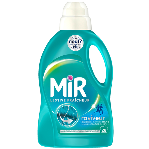 [3178041370516] MIR Lessive liquide fraîcheur 28 lavages 1,4 L