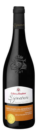 [3179075027766] VIGNERONS DE L'ENCLAVE Signature Cellier des Dauphins 2023 Grignan-les-Adhémar AOP Red Wine 75 cl