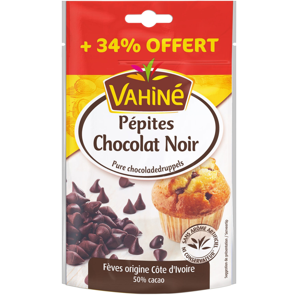 VAHINE Dark Chocolate Chips 134 g