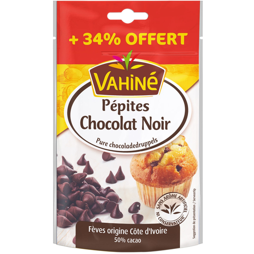 [3179142030019] VAHINE Dark Chocolate Chips 134 g