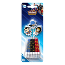 VAHINE Bougies thème DC super héros 15 bougies