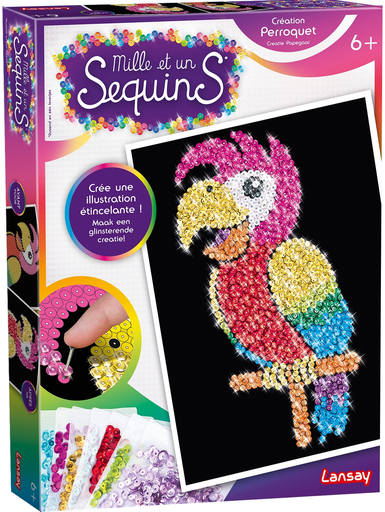 [3181860203217] LANSAY Mille et un sequins Perroquet