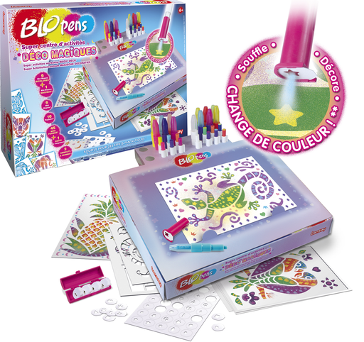 [3181860236406] LANSAY Blopens Super Centre d'Activités Déco Magiques la boîte pupitre
