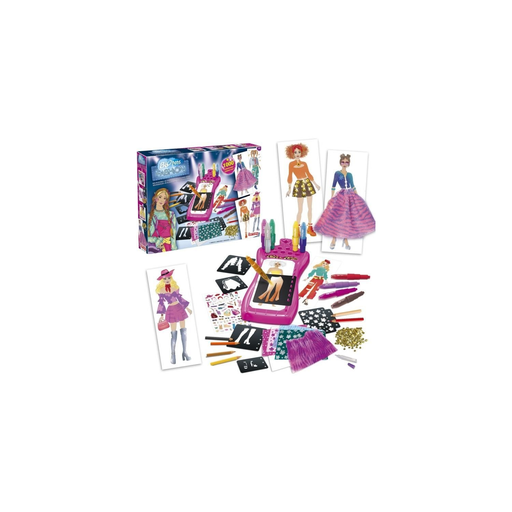 [3181860236581] LANSAY Jogo de Pintar Blopens Fashion O Meu Atelier de Moda 20 Moldes