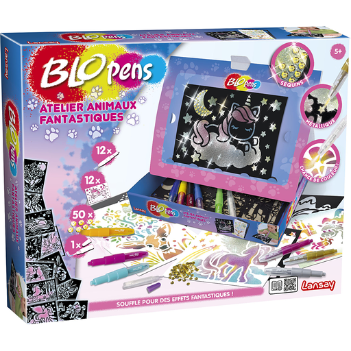 [3181860238028] LANSAY Blopens atelier animaux fantastiques