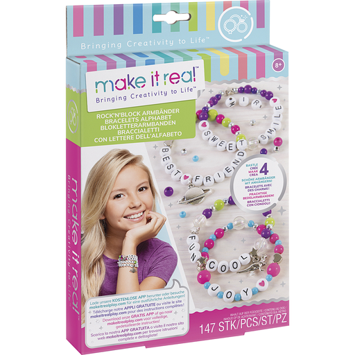 [3181860412022] LANSAY Make it Real pulseras alfabeto