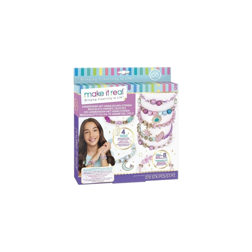 [3181860413227] LANSAY Juego de Creación de Joyas Make It Real Pulseras Piedras Celestiales