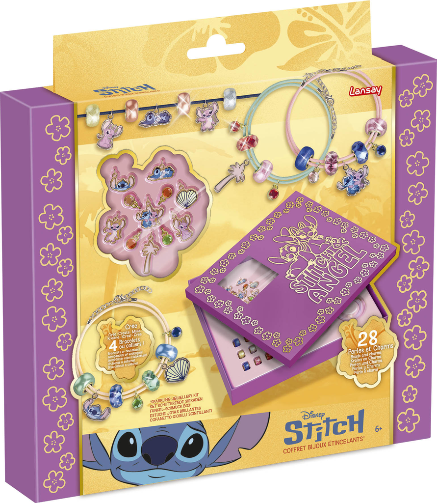 LANSAY Coffret Bijoux étincelants Stitch