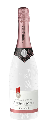 [3183520704591] ARTHUR METZ Crémant d'Alsace Rosé Ice Sleeve Demi-Sec AOP 0.75 L