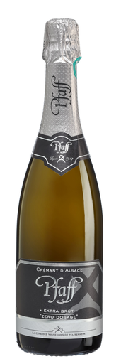 [3185130001268] METZ ARTHUR Crémant d'Alsace AOP Pfaff Extra-Brut Blanc de Blancs 75 cl