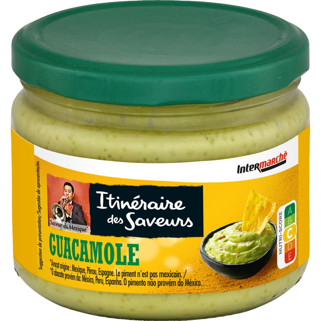 ITINÉRAIRE DES SAVEURS Guacamole Spicy Avocado Preparation 300 g