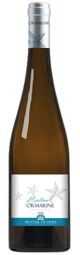 [3186128094057] EXCELLENCE DE L'ORMARINE L' de l'Ormarine Elevé sur Lies Fines 2020 Picpoul-de-Pinet AOP Blanco Seco 75 cl