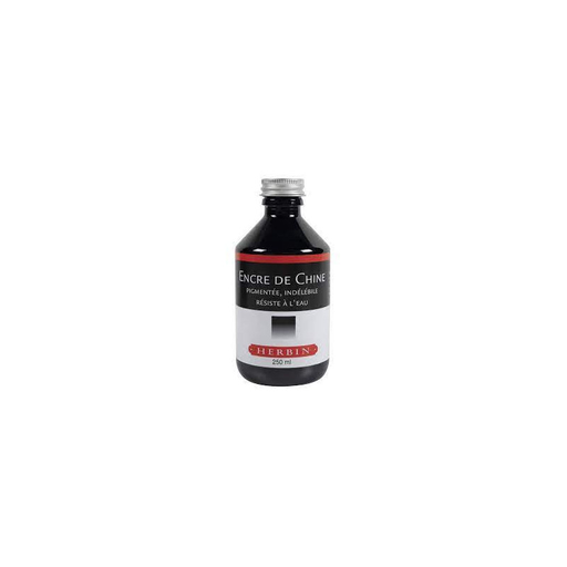 [3188550111098] CLAIREFONTAINE Herbin Black India Ink Calligraphy 250 ml