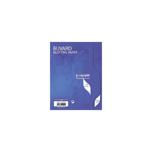 [3210330010021] CLAIREFONTAINE Papel Secante Blanco 16x21cm 10 Hojas