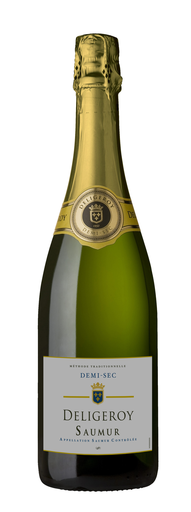[3215190010853] DELIGEROY Saumur AOP Demi-sec Blanc de Blancs 75 cl
