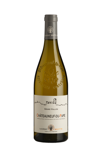 [3217661024079] LAURENT BROTTE Vino Blanco Valle del Ródano Châteauneuf du Pape Grand Vallon Grande Réserve 75 cl
