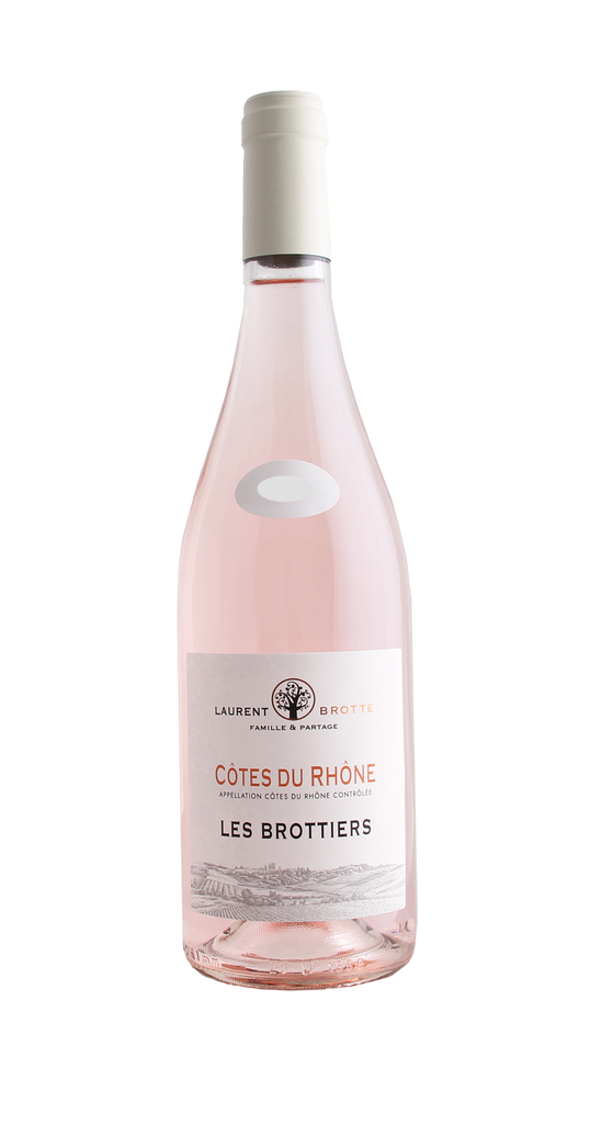 LES BROTTIERS Côtes du Rhône AOP Rosé 75 cl