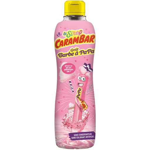[3217690063186] CARAMBAR Sirope sabor algodón de azúcar 75 cl