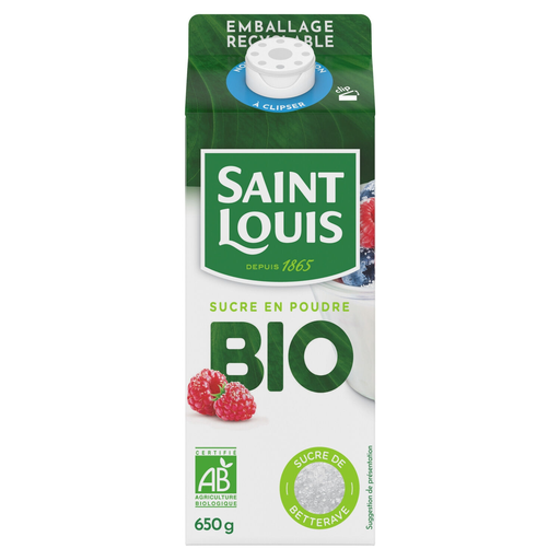 [3220035179008] SAINT LOUIS Açúcar em pó de beterraba bio 650 g