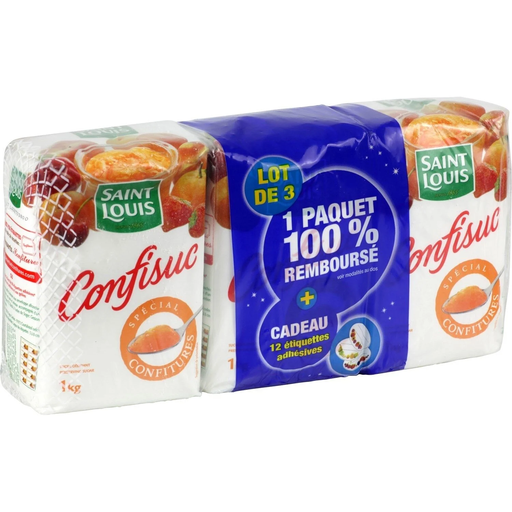 [3220035610693] SAINT LOUIS Confisuc especial mermeladas 3x1kg