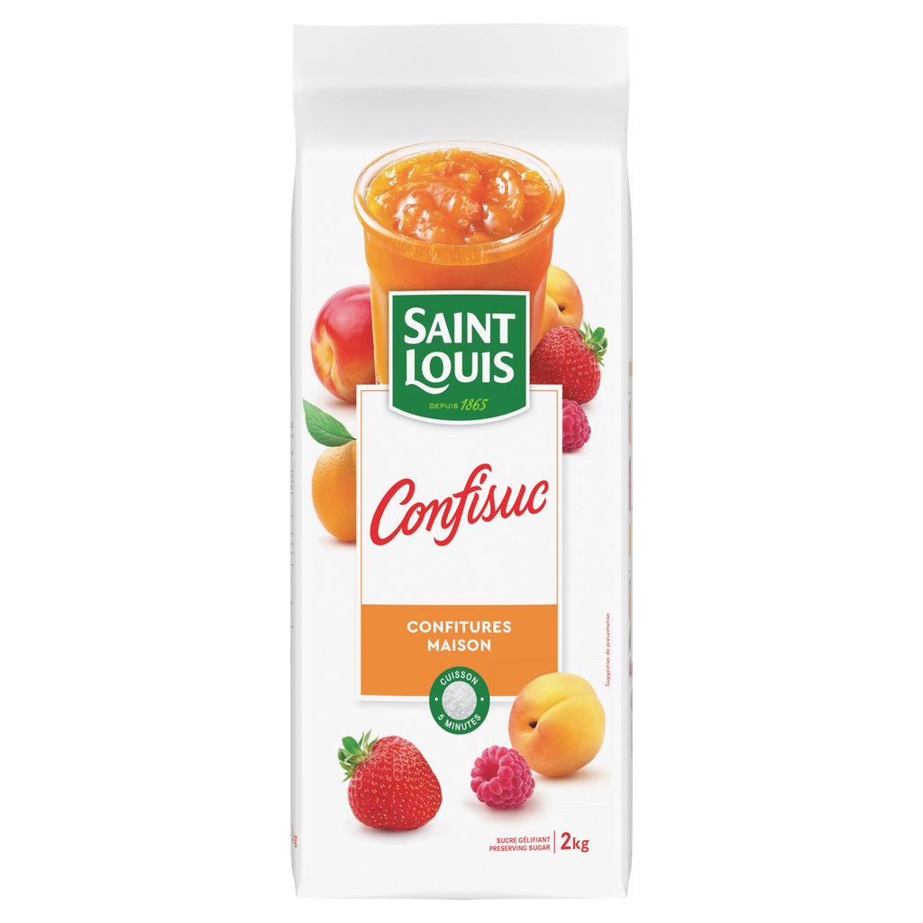 SAINT LOUIS Azúcar gelificante Confisuc especial mermelada 2 kg