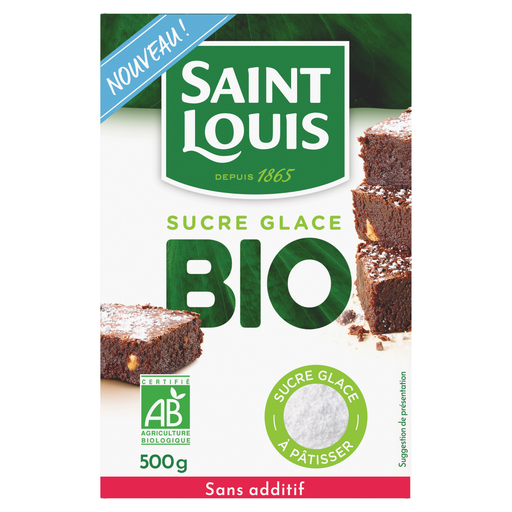 [3220035721009] SAINT LOUIS Organic Icing Sugar 500 g