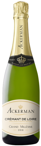 [3221580060698] ACKERMAN Crémant de Loire Brut 2018 75 cl