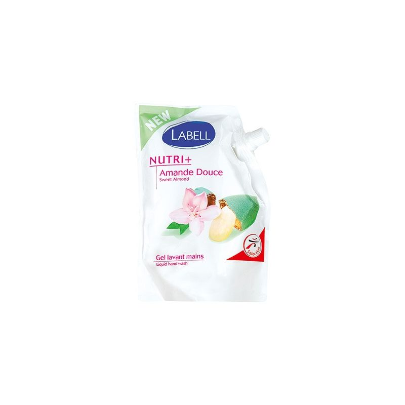 LABELL Crème lavante mains amande douce 500 ml
