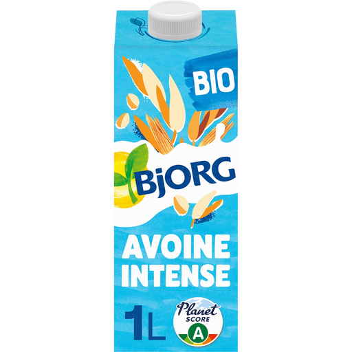 [3229820805627] BJORG Boisson Avoine Intense Bio Sans Sucres Ajoutés 1 L