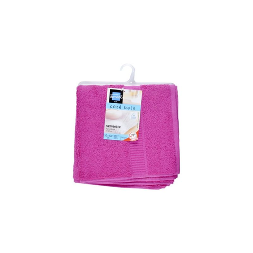 [3250391186426] DOMEDIA Towel 50x100 Fuchsia