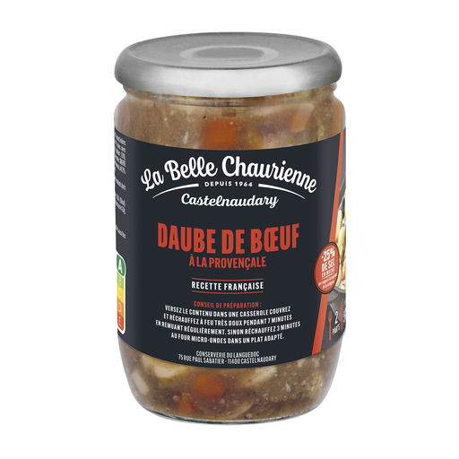 [3245360004337] LA BELLE CHAURIENNE Provençal Beef Stew 585g