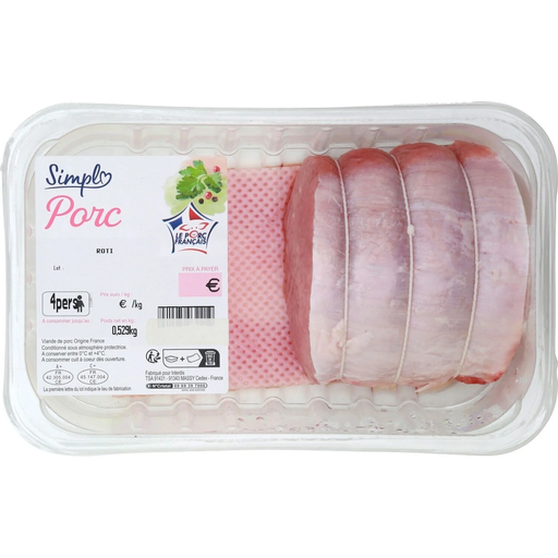 [3245416011043] SIMPL Pork Roast Petit Prix 500 g