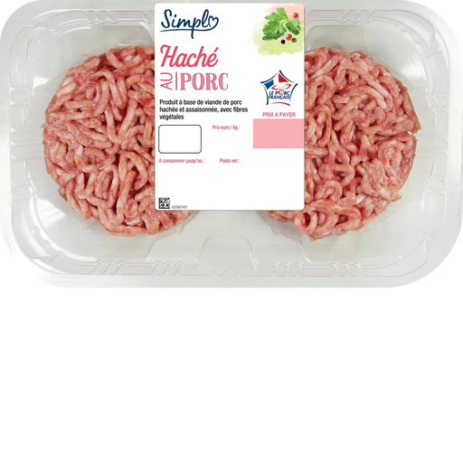 [3245416062519] SIMPL Pork Minced Steaks 220 g