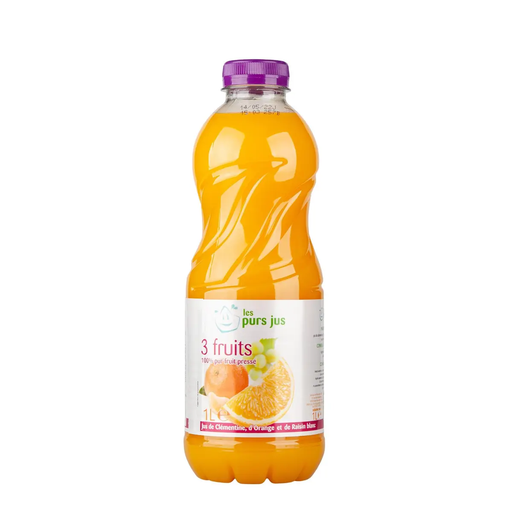 [3248340047867] ORANGE Pure clementine and white grape juice 1.0 L