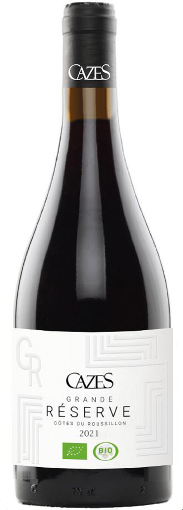 CAZES Grande Réserve BIO, 2021 Côtes-du-Roussillon AOP Tinto 75 cl