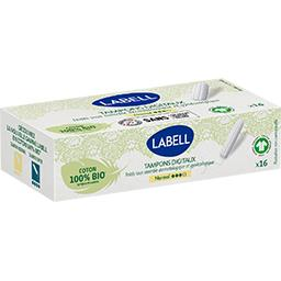 [3250393053085] LABELL Digital Tampons Normal 100% Organic Cotton 16