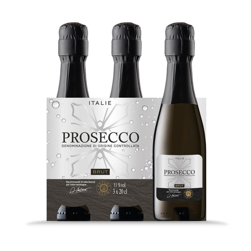 [3250393454653] EXPERT CLUB Prosecco brut 3 x 20 cl
