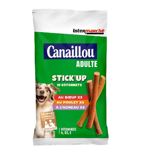 [3250393458897] CANAILLOU Dog sticks for adult dogs 15 sticks 126 g