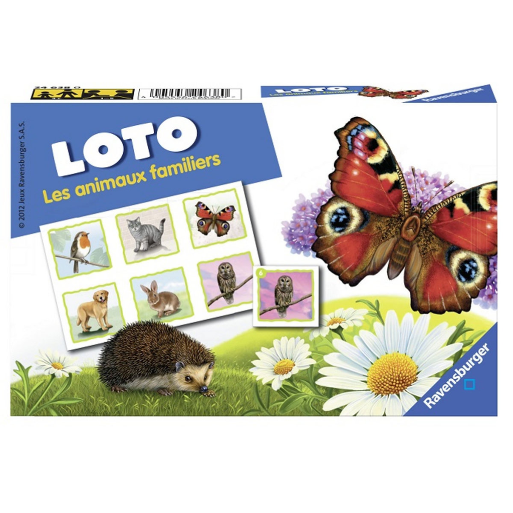 RAVENSBURGER Loto les animaux familiers 0,188 kg