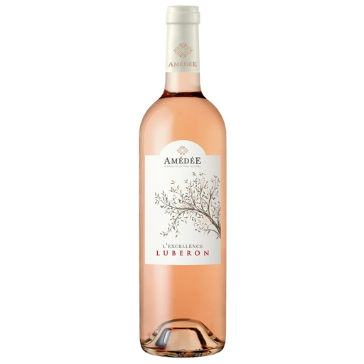 [3256811113973] LES VINS AMEDEE Rosé Wine AOP Côtes du Lubéron L'Excellence 750 ml