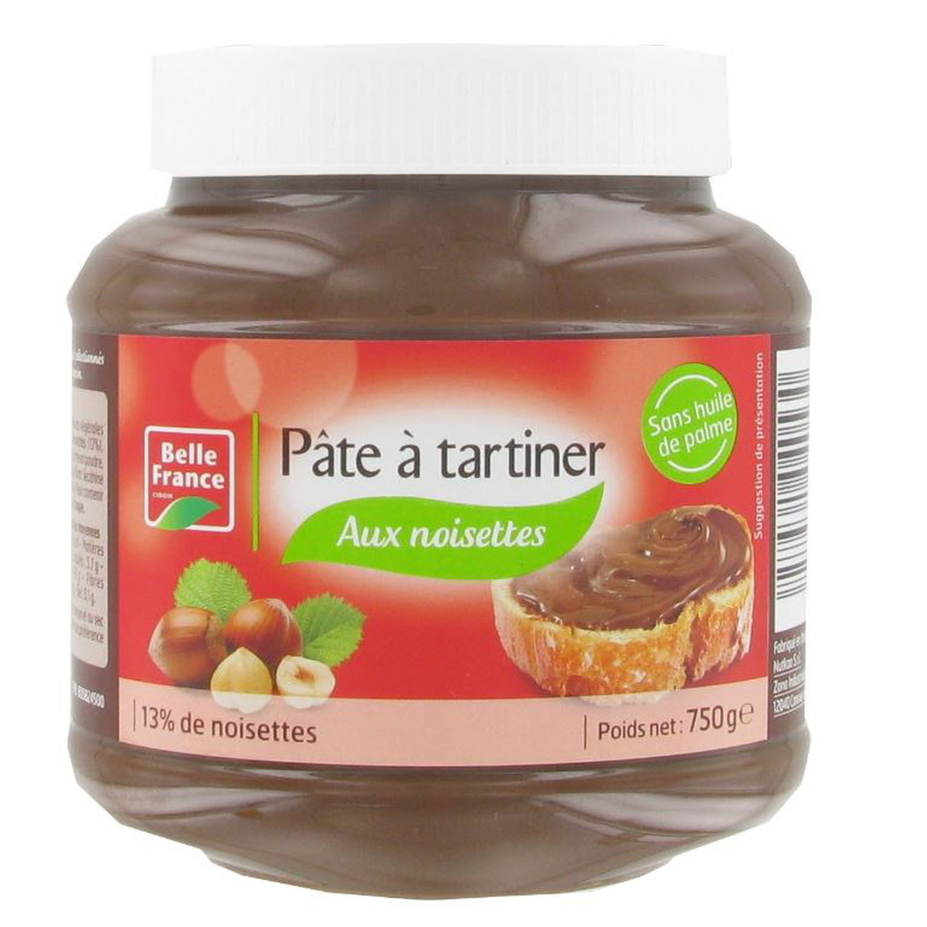 BELLE FRANCE Hazelnut Spread 750 g