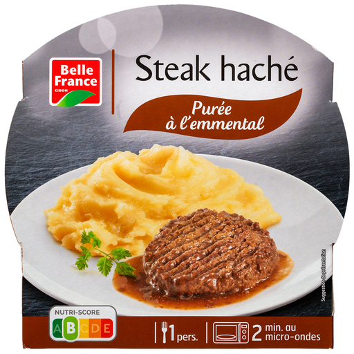 [3258561241128] BELLE FRANCE Bife Picado com Puré Sleeve 300 g