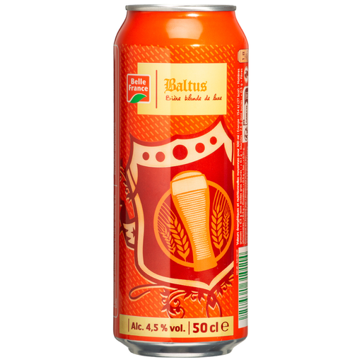 [3258561310183] BELLE FRANCE Baltus premium blonde beer 50 cl