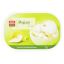 BELLE FRANCE Sorbet poire morceaux 1 L
