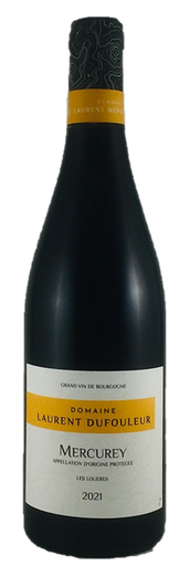 [3259663039262] DOMAINE LAURENT DUFOULEUR LES LOUÈRES Mercurey AOP Rouge 75 cl